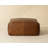 Elio Ottoman - Cognac Leather
