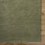 Hand Knotted Wool Area Rug in Green-312728661