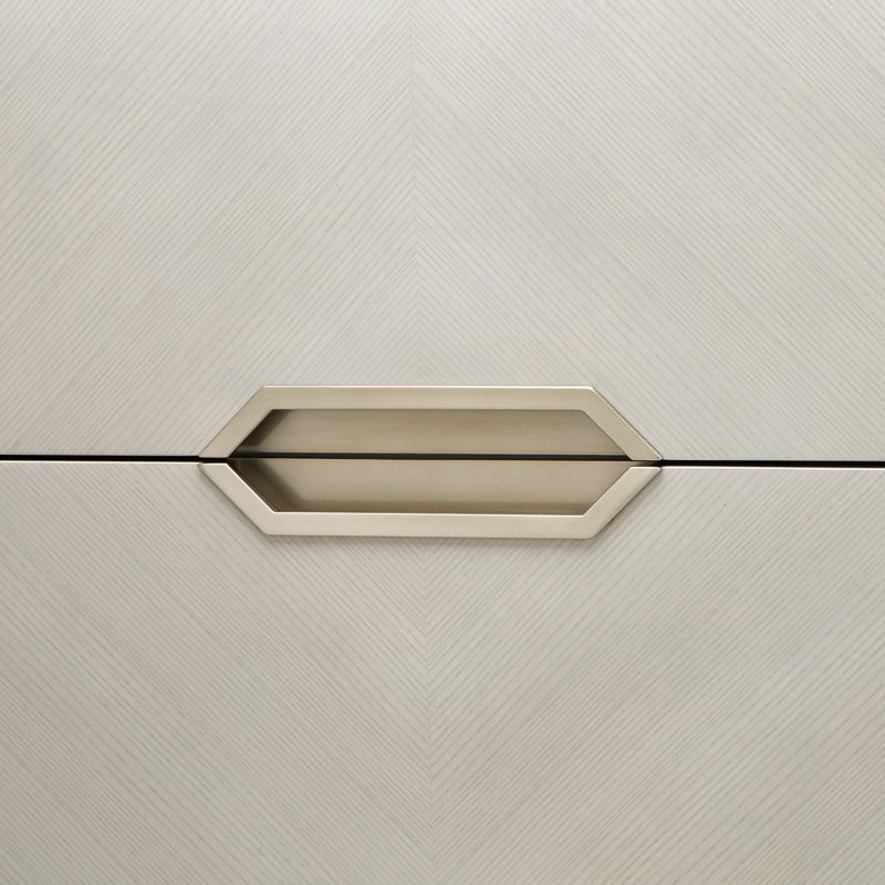 Penthouse 6-Drawer Chest - Ash Gray