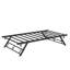 Structure de lit simple pour lit gigogne, lit de jour gigogne avec roulettes verrouillables, plateforme en métal pliable-561655690