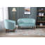 Arthur 2 Seater Velvet Loveseat-1964841091