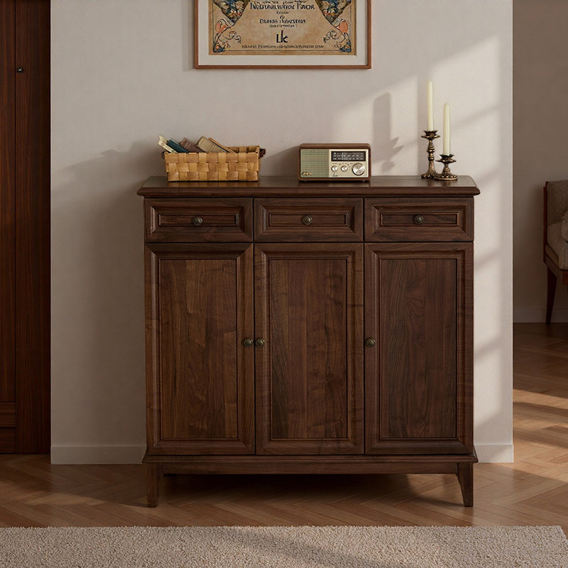 American style home storage shoe cabinet