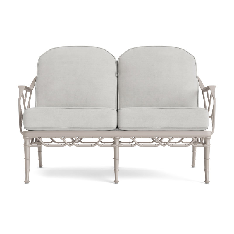 Calcutta Outdoor 2 - Seat Loveseat, Fusion Dove, Dove