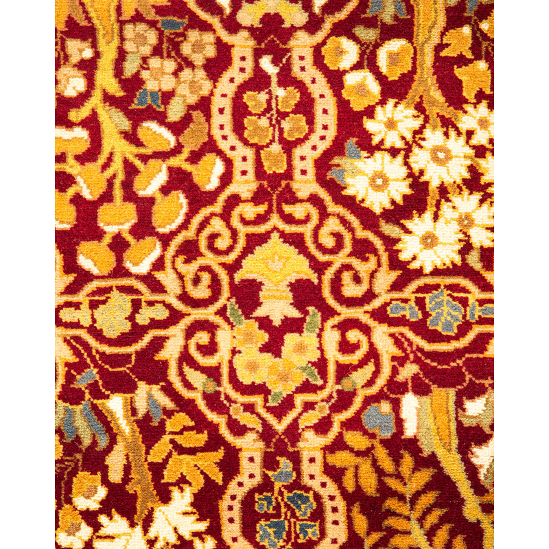 Classic One-of-a-Kind 2' 6" X 12' 1" Hand Knotted Area Rug