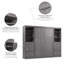 Lit plateforme avec rangement Arthor-91461150