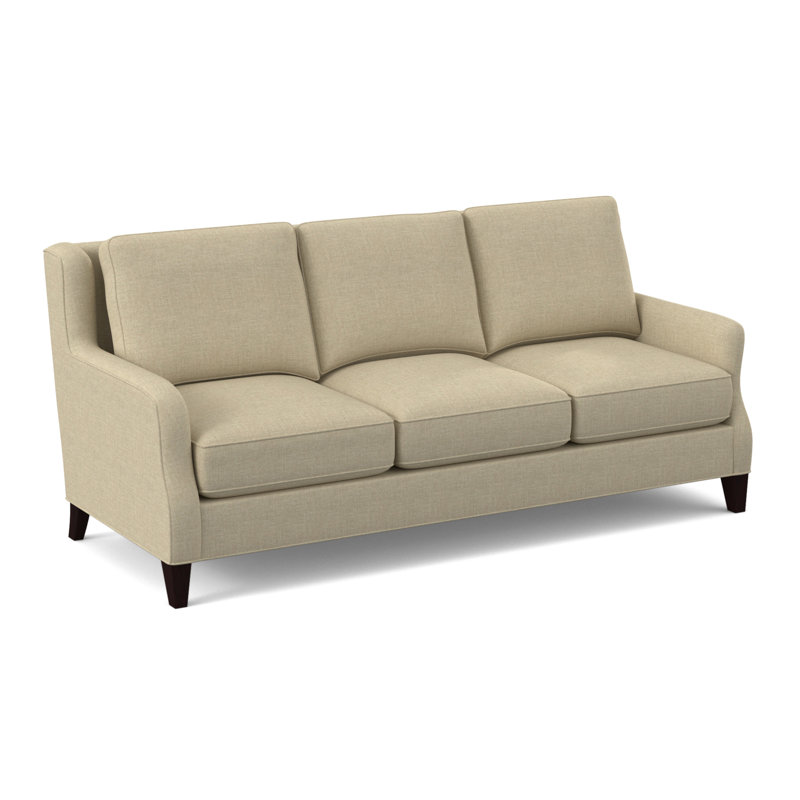 Savannah 84" Flared Arm Sofa, Fluff Alabaster