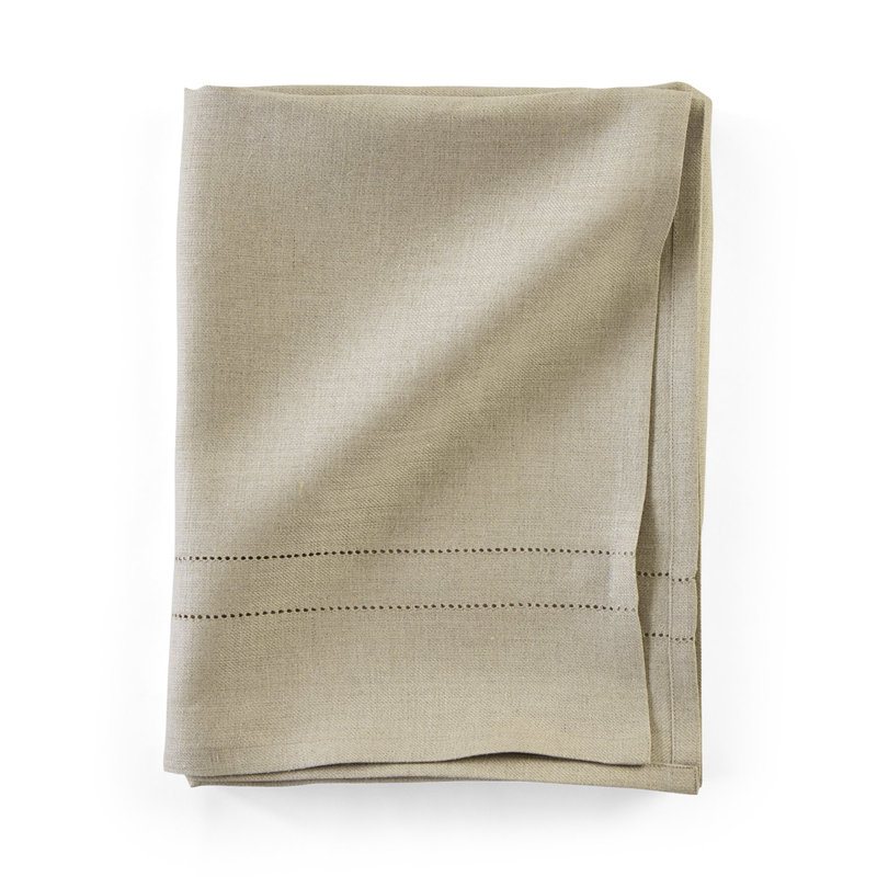 100% Pure Linen Bath Towels, 35" x 70", Natural