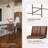 Maven Lane Gerard Stool with Faux Leather Upholstery-108989932-108989934