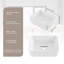 VEVOR 55.9mm W White Ceramic Sink