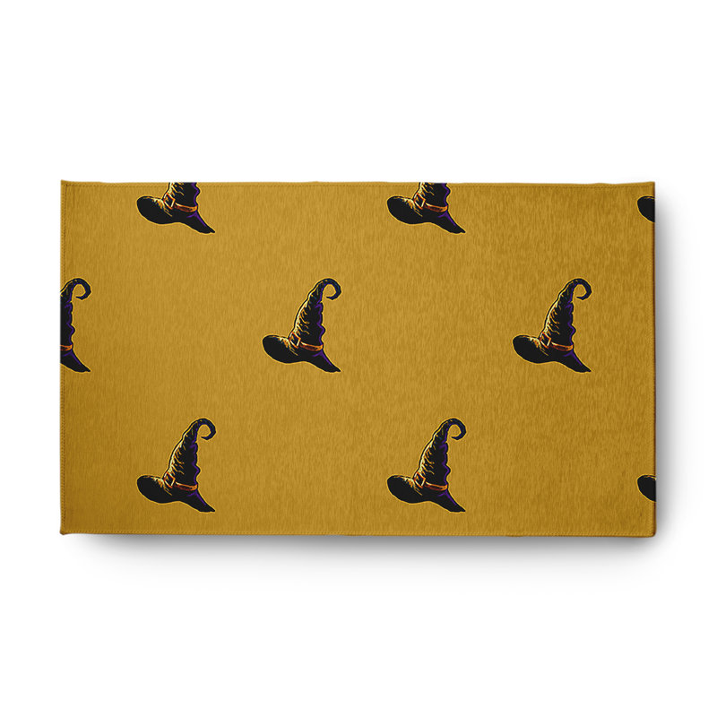 Tapis en chenille d'Halloween Witches Brew, Rectangle 3 pi x 5 pi