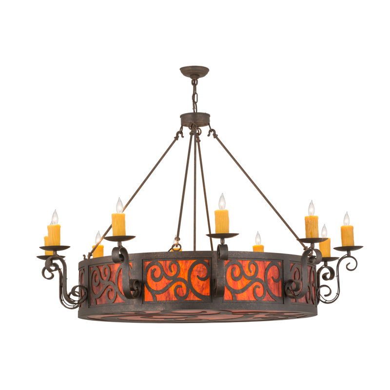 Thornaby 16 - Light Glass Chandelier