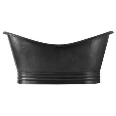 1803.4mm x 838.2mm Freestanding Soaking Copper Bathtub