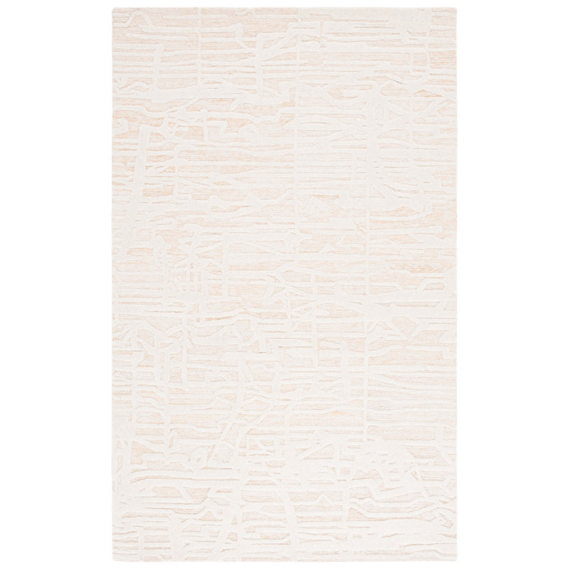 Tapis en laine Monabo, Carré 6 pi