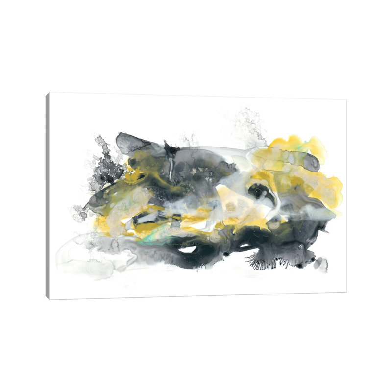 Lunar Veil II by June Erica Vess - Wrapped Canvas Painting, 101.6 cm H x 66.04 cm W x 3.175 cm D