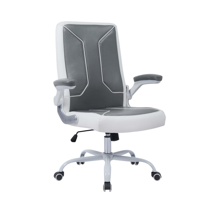 Ivanca Polyester Blend Conference Chair, Gray