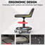 Rolling Creeper Garage Stool With 360° Wheels,Capacity Mechanic Stool, Tool Tray, Adjustable Height