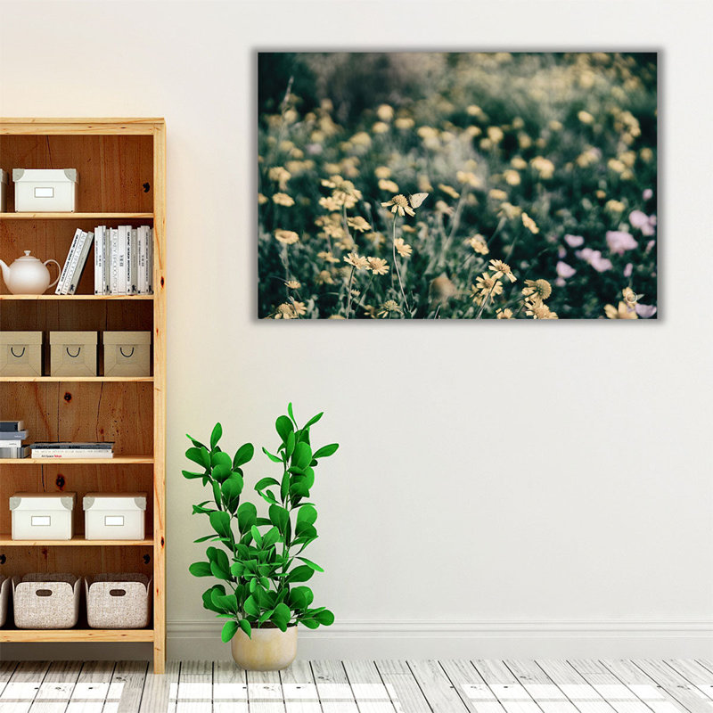 «Field Friends Fade», reproduction d'art sur toile, H 16 po x l 24 po