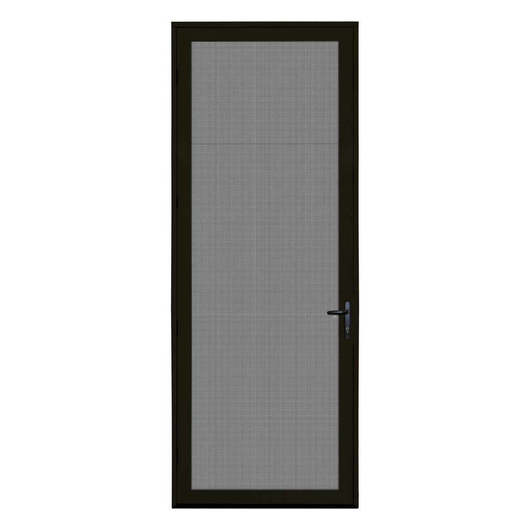 Meshtec 38.5'' x 97.6'' Aluminum Screen Door Titan Security Doors 