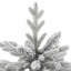 Artificial Hinged Christmas Tree White PE and PVC-1481805067