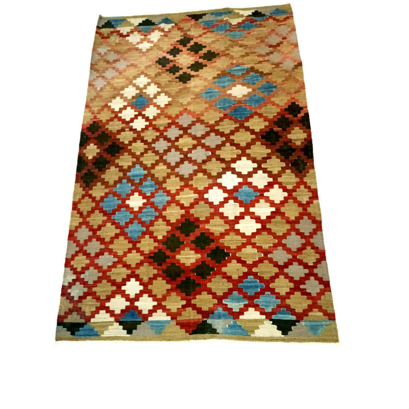 Hodgins Geometric Hand Woven 170cm X 260cm Area Rug