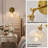 Mid-Century Modern Wall Sconce With Glass-494203775-482746800