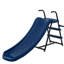 Portique extérieur 6 fonctions gris et bleu avec balançoire en filet de 31,5 po - Conception sécuritaire en métal et en plastique, capacité de 440 lb, pour les enfants de 3 ans et plus
