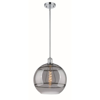 Luminaire suspendu avec tige 1 lumière Ballston Bienes-516-G556