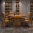 Modern Chinese style round dining table set