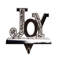Joy Christmas Stocking Holder - 4.75"