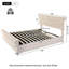 Solid Wood Ottoman Storage Bed