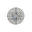 Tapis tissé à motif géométrique anthracite lavable à la machine-693559379