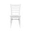 Ensemble de 3 tables rondes et chaises à dossier échelle-279874806