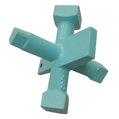 Clé à six pans creux Jones Stephens - bleu