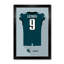 NFL-PA Buffalo Bills Keon Coleman 00 27 po x 39 po imprimé jersey blanc encadré-136267185