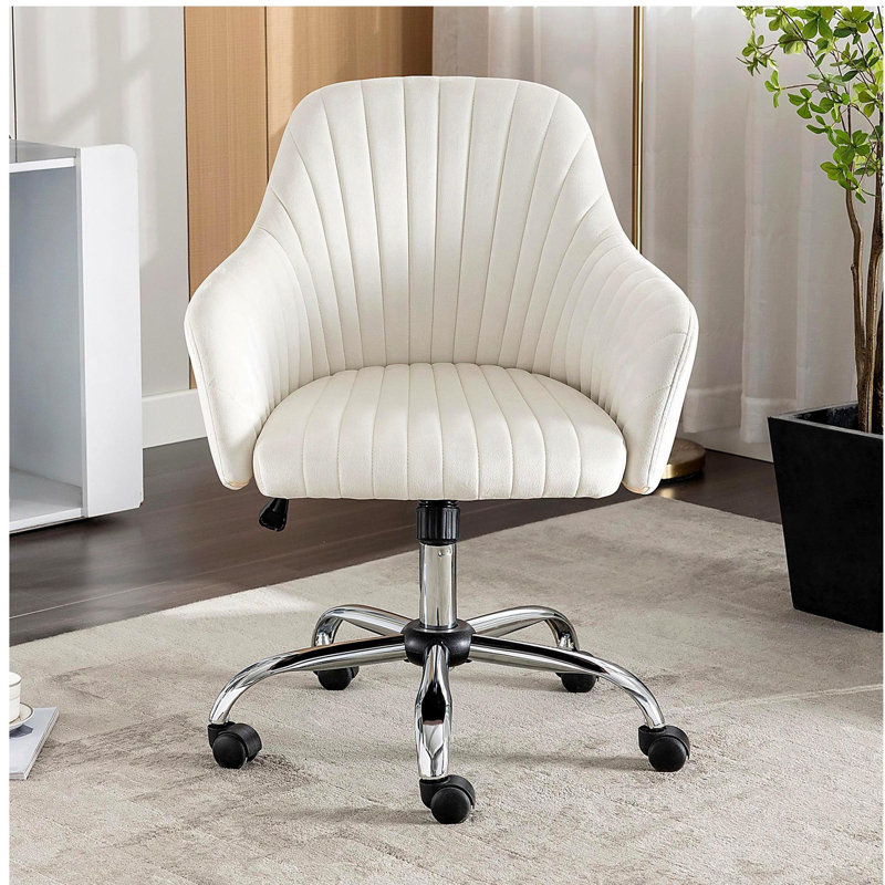 Chaise d'appoint Chaise de loisir moderne avec hauteur de velours réglable et roulettes réglables (beige), Beige