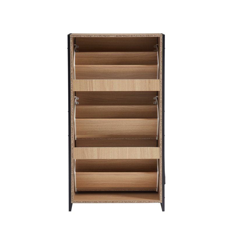 18 Pair Shoe Storage Cabinet
