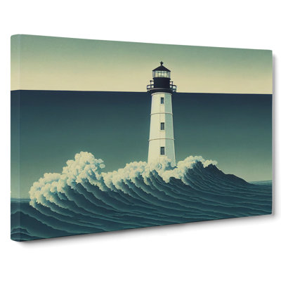 Popular Lighthouse - Wrapped Canvas