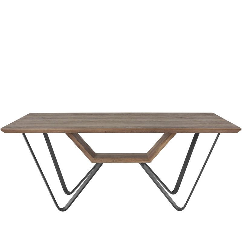 Eyota Metal Base Dining Table