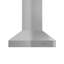 36" 700 CFM Ducted Island Range Hood in Stainless Steel