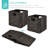 Hyacinth Storage Baskets, 5 Multipurpose Collapsible Organizers w/ Inserts-1962364033-1962364158