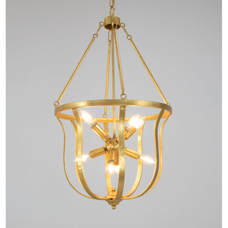 Maxim 8 - Light Chandelier, Gold