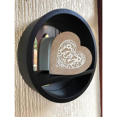 Glass Round Wall Mirror
