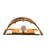 Rustic Lodge Flush Mounted Sconce