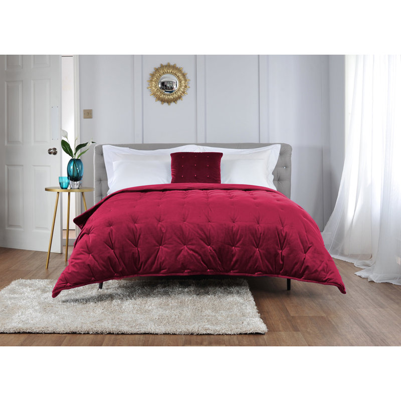 Throw Blanket, Red