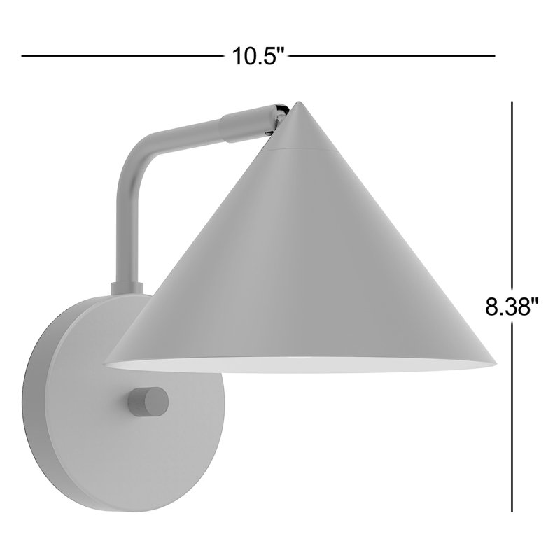 Ireland Armed Sconce, Brushed Gold