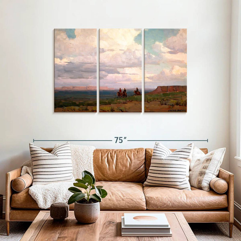 Lelar Near Canyon De Chelly, 36" H x 57" W