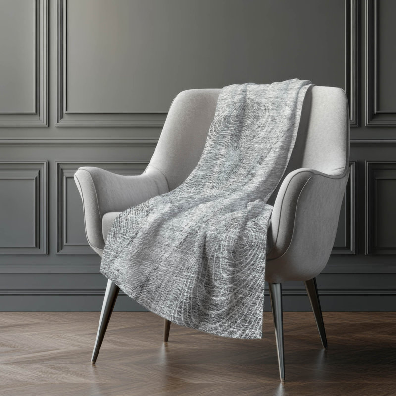 Jeté Sherpa ASB713, Gris