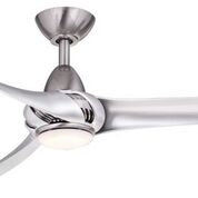 Cairo 52'' Ceiling Fan with LED Lights, Nickel