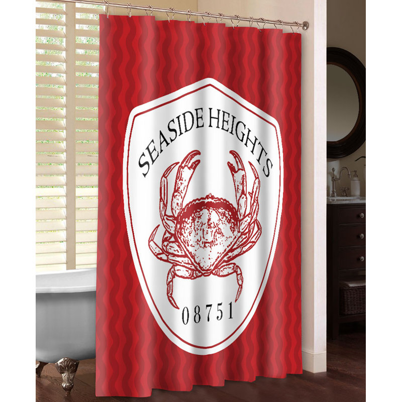 Seaside Heights Shower Curtain