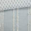 Literie en coton très grand / très grand - broderie colorée, couette réversible, 2 taies décoratives assorties, 100% lavable à la machine, coussin